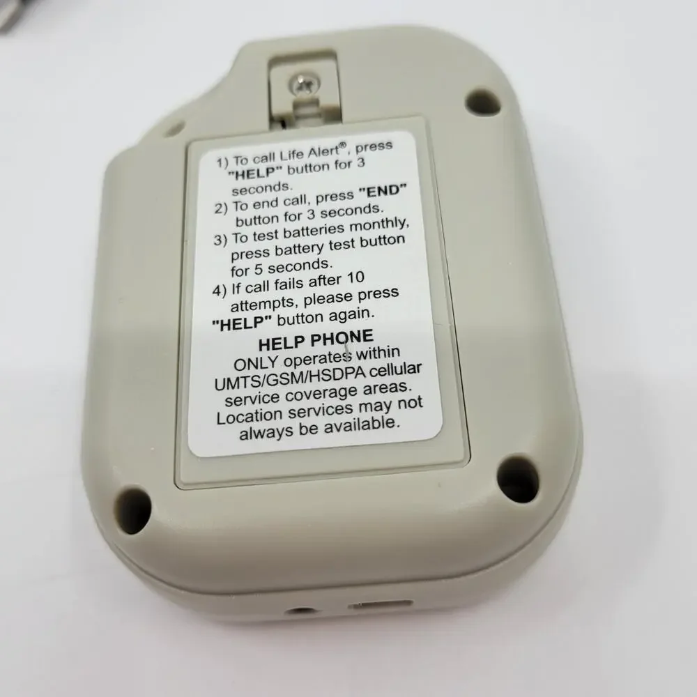 Life Alert Help Emergency Phone GSM UMTS/GSM/HSDPA Cellular